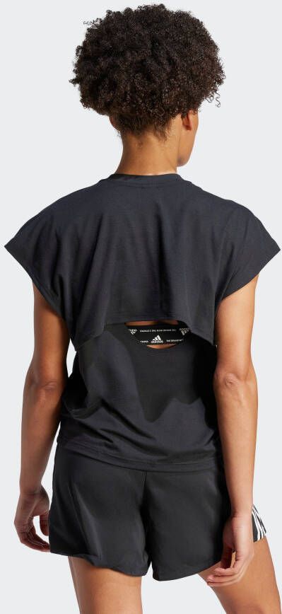 adidas Performance T-shirt TRAIN ICONS TRAINING REGULAR FIT LOGO