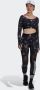 Adidas Performance Trainingsshirt HYPERGLAM CUT 3-STREIFEN LONG SLEEVE CROP-TOP - Thumbnail 8