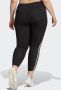 Adidas Performance Trainingstights TRAIN ESSENTIALS 3-STRIPES HIGH-WAISTED – GROTE MATEN (1-delig) - Thumbnail 2