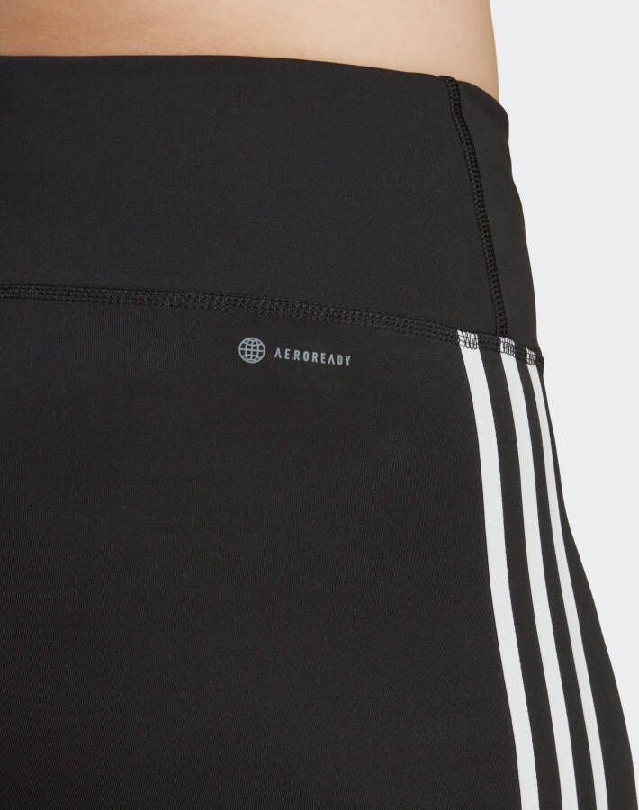 adidas Performance Trainingstights TRAIN ESSENTIALS 3-STRIPES HIGH-WAISTED – GROTE MATEN (1-delig)