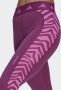 Adidas Performance Trainingstights HYPERGLAM TechFIT HIGH-waisted zebra 7 8-TIGHT - Thumbnail 4