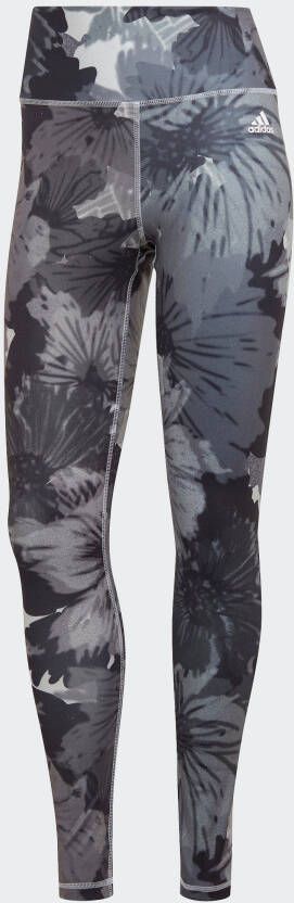 adidas Performance Trainingstights TRAINING ESSENTIALS PRINTED HIGH-WAISTED TIGHT (1-delig)