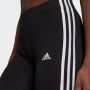 Adidas 3-Stripes Badge of Sport Cycle Shorts Black White- Dames Black White - Thumbnail 12