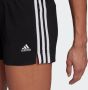 Adidas Zwarte sportieve shorts voor dames met zijstrepen Black Dames - Thumbnail 9