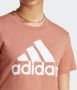 Adidas Roze Dames Logo T-shirt Stijl Im2786 Clastr White Roze Dames - Thumbnail 7