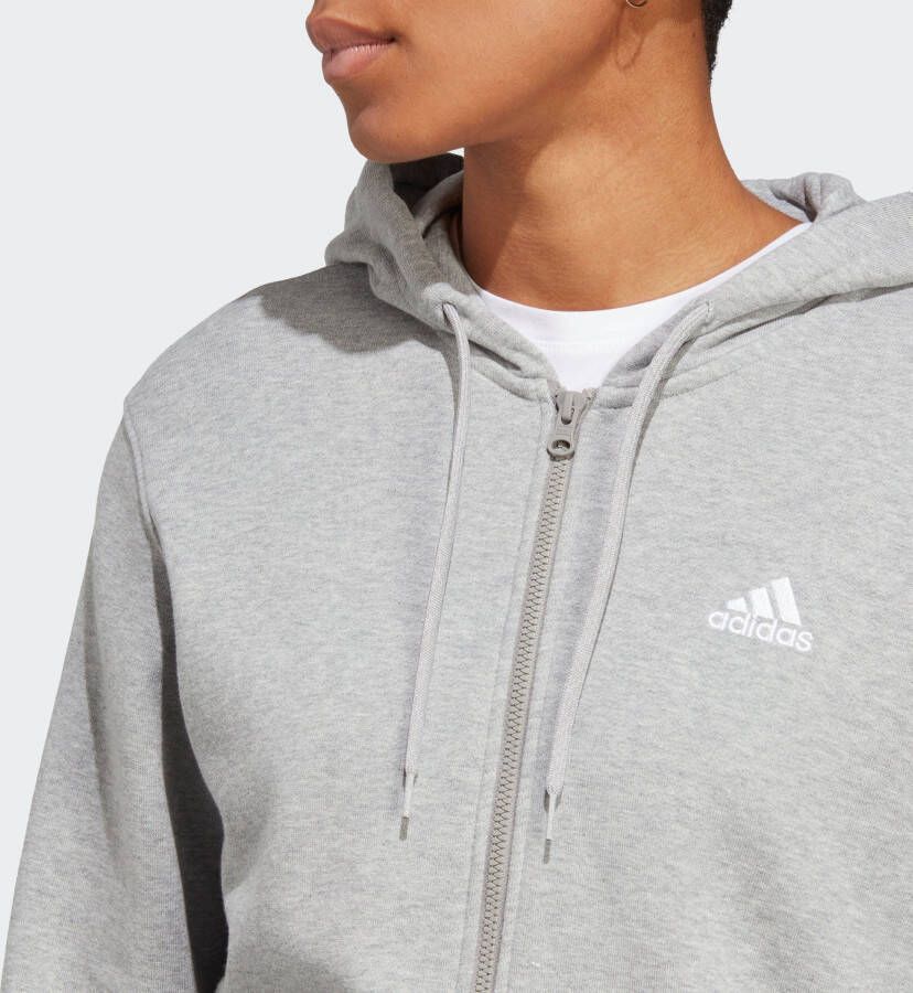 adidas Sportswear Capuchonsweatvest ESSENTIALS LINEAR FRENCH TERRY Capuchonjack (1-delig)