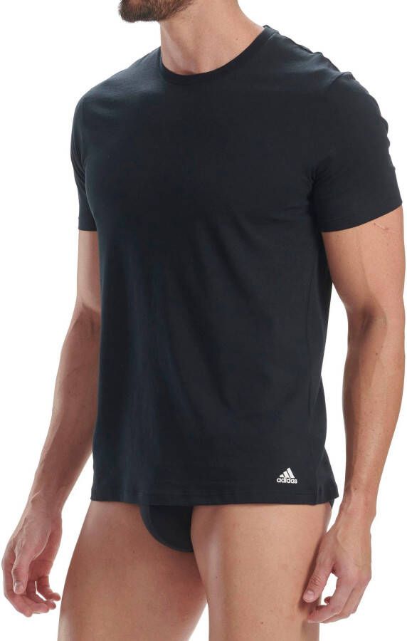 adidas Sportswear T-shirt "Active Flex Cotton" (2-delig Set van 2)