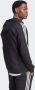 Adidas Sportswear Capuchonsweatvest ESSENTIALS 3-STRIPES CAPUCHONJACK comfortabel materiaal van katoenmix (1-delig) - Thumbnail 4