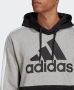 Adidas essentials colorblock trui grijs zwart - Thumbnail 10