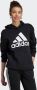 Adidas Sportswear Essentials Logo Boyfriend Fleece Hoodie - Thumbnail 4