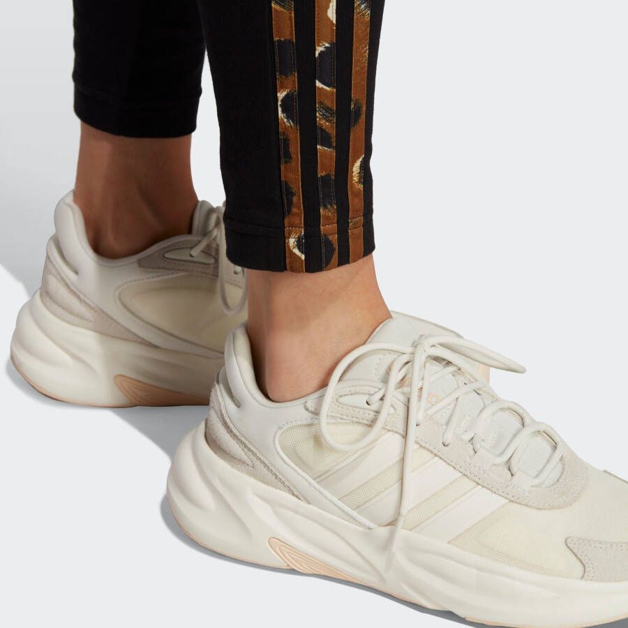 adidas Sportswear Legging ESSENTIALS 3-STRIPES ANIMAL-PRINT (1-delig)