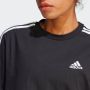 Adidas Sportswear Essentials 3-Stripes Single Jersey Boyfriend T-shirtjurk - Thumbnail 2