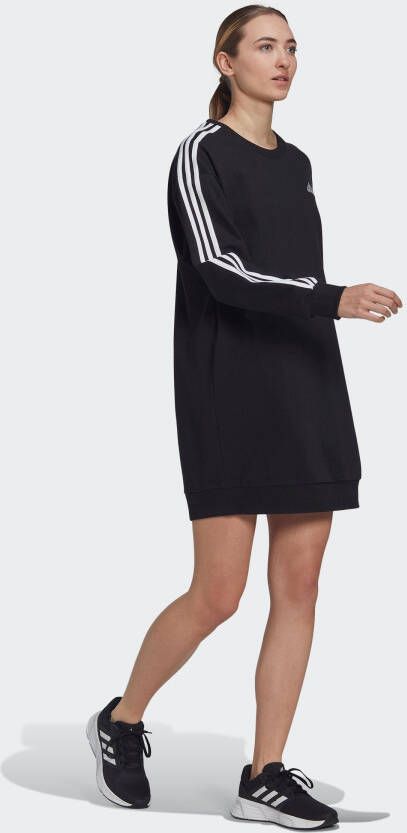 adidas Sportswear Shirtjurk ESSENTIALS 3-STRIPES CREW JURK (1-delig)