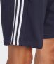 Adidas Essentials French Terry 3-Stripes Short Blauw- Heren Blauw - Thumbnail 6