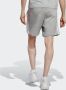 Adidas Badge of Sport 3-Stripes Shorts Medium Grey Heather- Heren Medium Grey Heather - Thumbnail 6