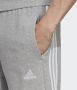 Adidas Badge of Sport 3-Stripes Shorts Medium Grey Heather- Heren Medium Grey Heather - Thumbnail 7