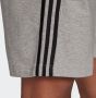 Adidas aeroready essentials 3 stripes korte broek grijs heren - Thumbnail 8
