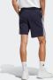 Adidas Blauwe 3Stripes Shorts van Katoen Blue Heren - Thumbnail 3