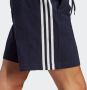 Adidas Blauwe 3Stripes Shorts van Katoen Blue Heren - Thumbnail 6