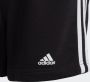 Adidas Sportswear regular fit short met logo zwart wit Korte broek Meisjes Katoen 164 - Thumbnail 7
