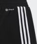 Adidas Sportswear regular fit short met logo zwart wit Korte broek Meisjes Polyester 128 - Thumbnail 7