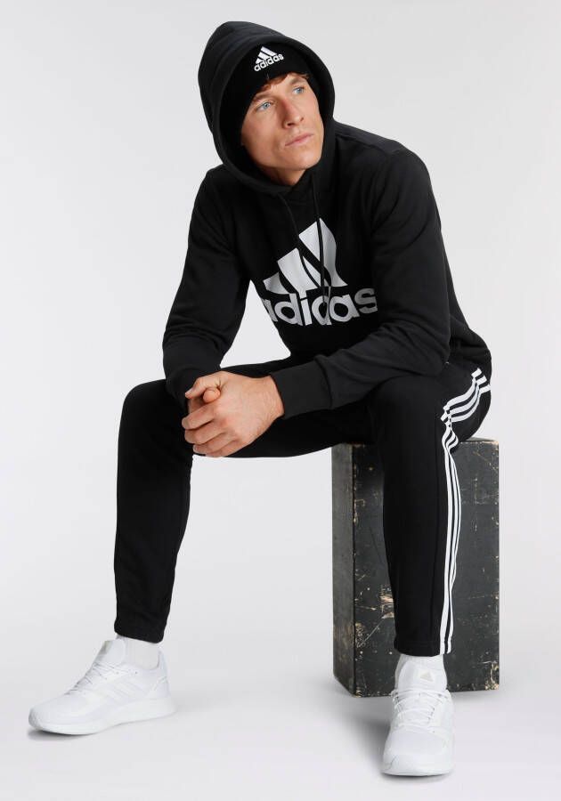 adidas Sportswear Sportbroek ESSENTIALS FRENCH TERRY TAPERED ELASTIC CUFF 3STREPEN BROEK (1-delig)
