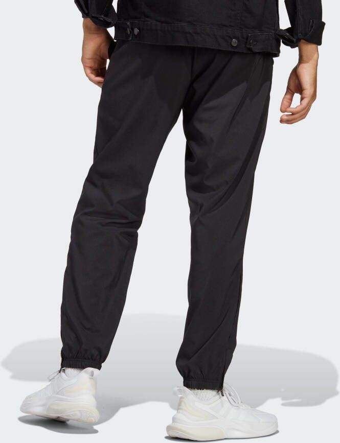 adidas Sportswear Sportbroek AEROREADY ESSENTIALS STANFORD ELASTIC CUFF SMALL LOGO BROEK (1-delig)