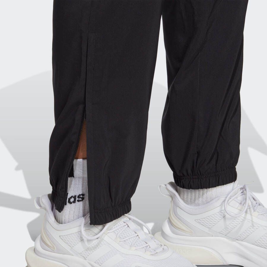 adidas Sportswear Sportbroek AEROREADY ESSENTIALS STANFORD ELASTIC CUFF SMALL LOGO BROEK (1-delig)