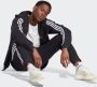 Adidas Essentials Fleece 3-Stripes Tapered Cuff Sweatpants Zwart Heren - Thumbnail 8