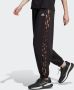 Adidas Vibapop 3-Stripes Sweatpants voor dames Zwart Dames - Thumbnail 4