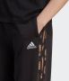 Adidas Vibapop 3-Stripes Sweatpants voor dames Zwart Dames - Thumbnail 7