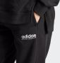 Adidas Zwarte All Szn Fleece Graphic Broek Zwart Dames - Thumbnail 6