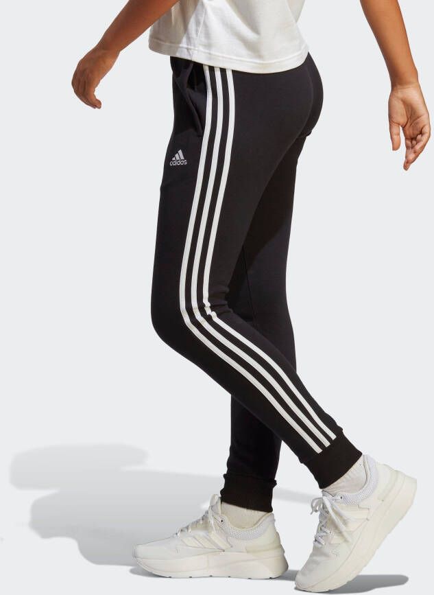 adidas Sportswear Sportbroek Essentials 3-strepen French Terry CUFFED broek (1-delig)
