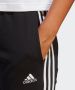 Adidas Badge Of Sport 3-Stripes Joggers Black White- Dames Black White - Thumbnail 10