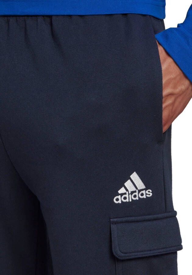 adidas Sportswear Sportbroek ESSENTIALS FLEECE REGULAR TAPERED CARGOBROEK (1-delig)