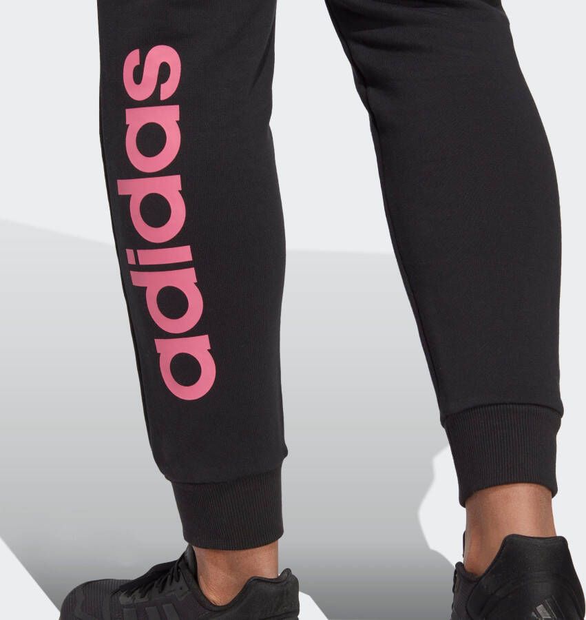 adidas Sportswear Sportbroek ESSENTIALS LINEAR FRENCH TERRY CUFFED BROEK (1-delig)