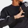 Adidas Sportswear Essentials 3-Stripes Crop Sweatshirt - Thumbnail 8