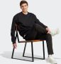 Adidas Zwarte Fleece Sweatshirt met V-stiksels Zwart Heren - Thumbnail 8