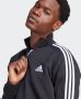 Adidas Sportswear Essentials Fleece 3-Stripes Sweatshirt met Korte Rits - Thumbnail 3