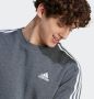 Adidas Sportswear Essentials Fleece 3-Stripes Sweatshirt - Thumbnail 4