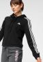 Adidas Sportswear Hoodie ESSENTIALS CROPPED HOODY MET 3-STRIPES - Thumbnail 10