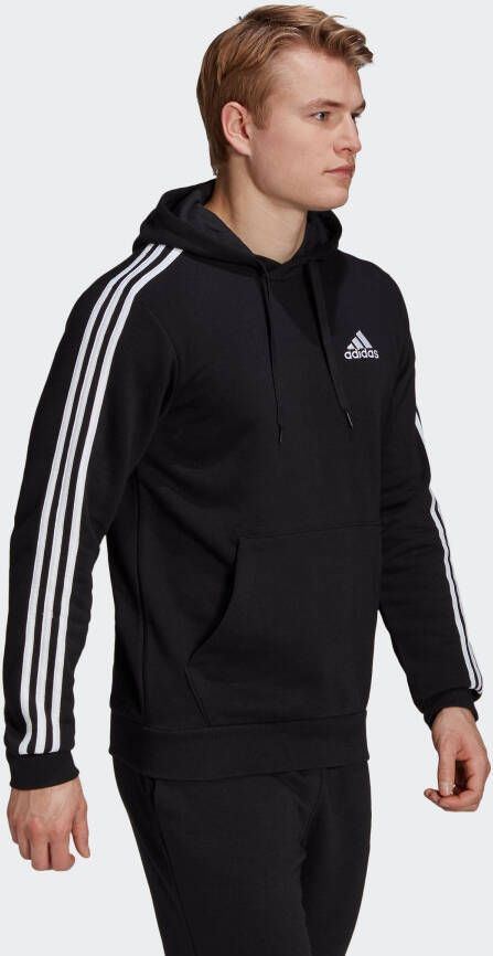 adidas Sportswear Sweatshirt Essentials fleece 3-strepen hoodie