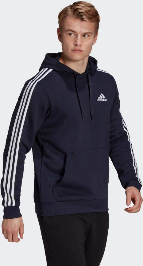 adidas Sportswear Sweatshirt Essentials fleece 3-strepen hoodie
