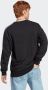 Adidas M 3S FT SWT Stijlvol en Comfortabel Sweatshirt Zwart Heren - Thumbnail 4