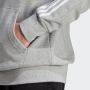 Adidas Originals Grijze Essentials 3-Stripes Hoodie voor Heren Gray Heren - Thumbnail 5