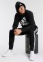 Adidas Zwarte French Terry hoodie met groot logo voor heren Zwart Heren - Thumbnail 7
