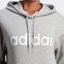 Adidas Grijze Hoodie Sweatshirt met Tijdloze Stijl en Comfort Grijs Dames - Thumbnail 6