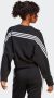 Adidas Zwarte Future Icons 3-Stripes Sweater Zwart Dames - Thumbnail 7