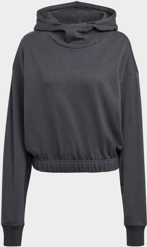 adidas Sportswear Sweatshirt STUDIO LOUNGE CROPPED HOODIE