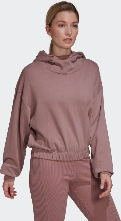 adidas Sportswear Sweatshirt STUDIO LOUNGE CROPPED HOODIE